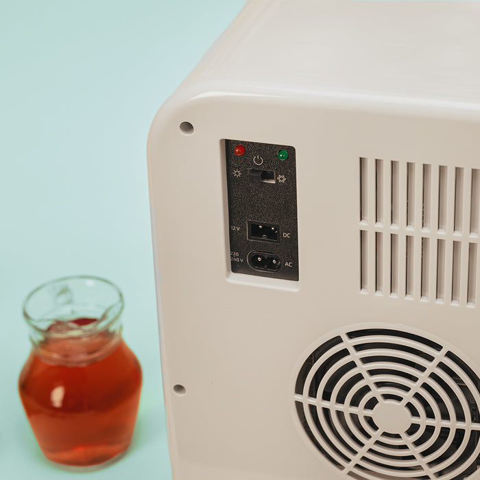 Mini frigider Cecotec Bolero MiniCooling 20L Bahamas Mint, 20 l, 12 V/220 V, clasa E, verde mentă