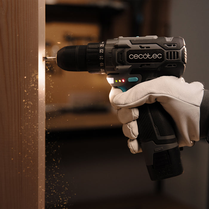Mașină de găurit și înșurubat Cecotec PowerForce 1620 Easy Hand, 16 V, 1500 rpm, 25+1 trepte
