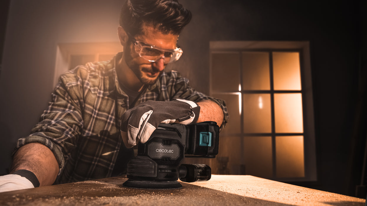 Șlefuitor orbital Cecotec PerfectSurface 2120 Rotate, 21 V, 7 trepte, 13.000 rpm