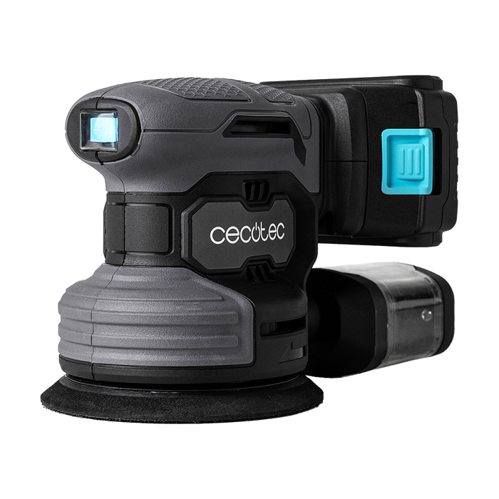 Șlefuitor orbital Cecotec PerfectSurface 2120 Rotate, 21 V, 7 trepte, 13.000 rpm