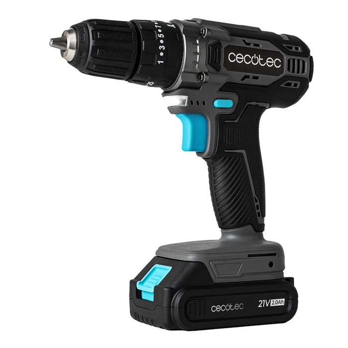 Bormașină cu percuție și înșurubare Cecotec PowerForce 2120 Impact, 21 V, 45 Nm, 1500 rpm