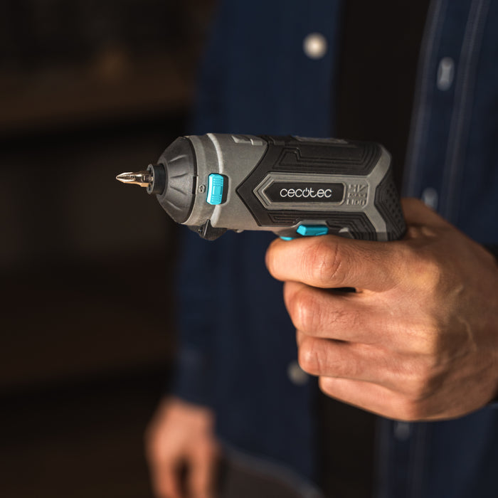 Șurubelniță electrică Cecotec PowerGyro 3500 Angle Set, 4 V, 6 Nm, 200 rpm