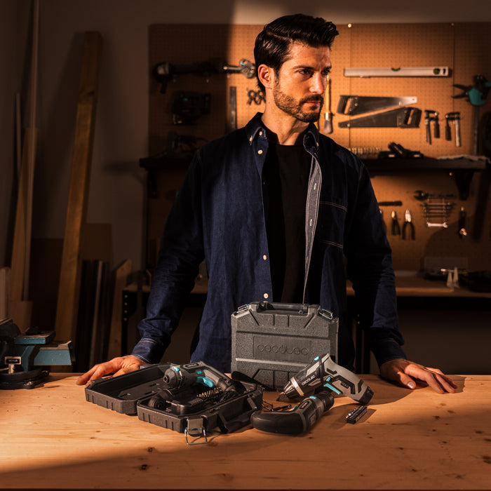 Șurubelniță electrică Cecotec PowerGyro 3500 Angle Set, 4 V, 6 Nm, 200 rpm