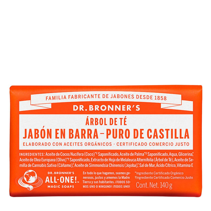 Gel de Baie Dr Bronner's 140 g Arbore de ceai