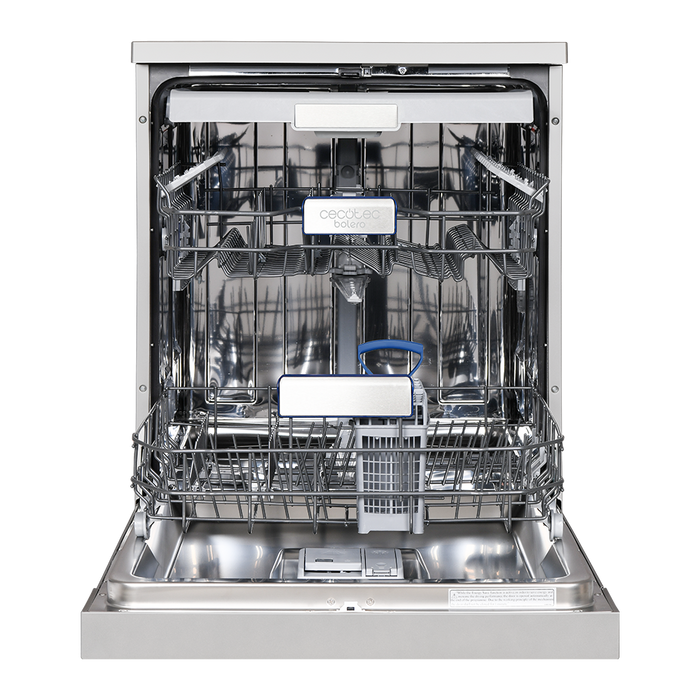 Mașină de spălat vase Cecotec Bolero Aguazero 6800 Inox A, 14 seturi, 8 programe, clasa A, inox