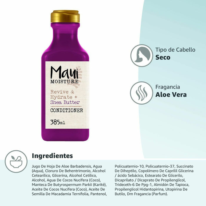 Balsam Revitalizant Maui Shea Butter Unt de Karité 385 ml