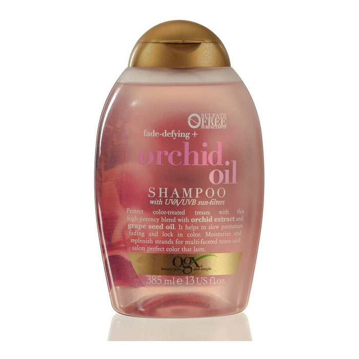 Șampon pentru Accentuarea Culorii OGX Orhidee (385 ml)
