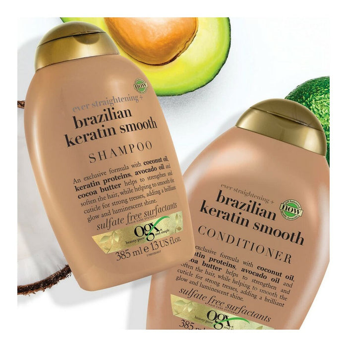 Balsam OGX Brazilian Keratin De Întindere 385 ml