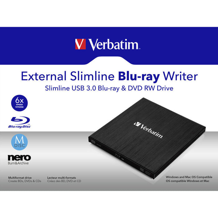 Dispozitiv de Înregistrare Extern Verbatim External Slimline