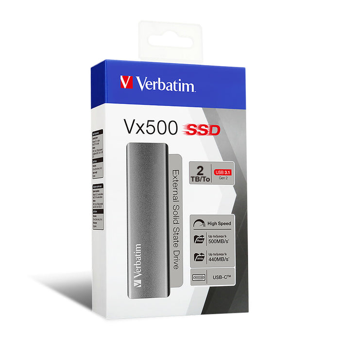 Hard disk Extern Verbatim VX500 2 TB SSD