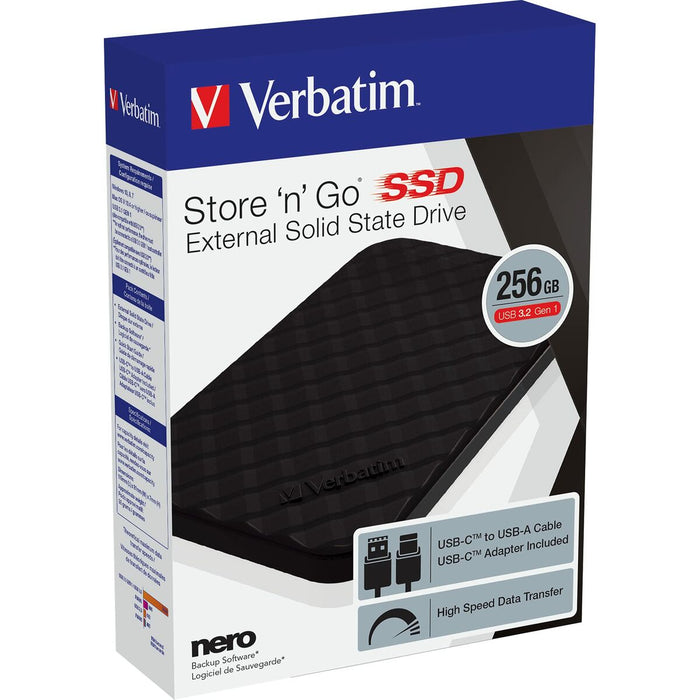 Hard disk Extern Verbatim Store 'n' Go 2,5" 256 GB