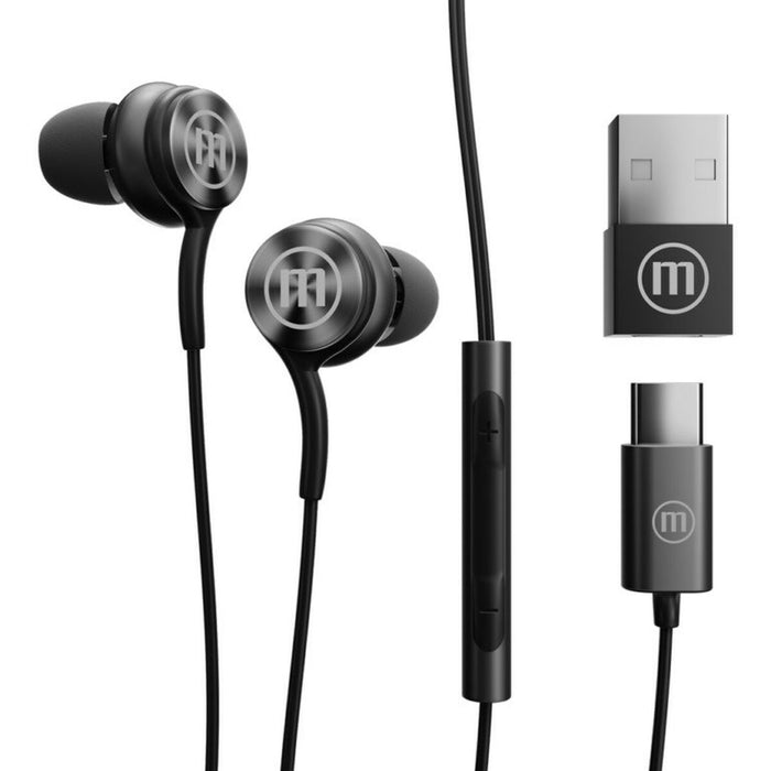 Căști cu Microfon Maxell XC1 Negru