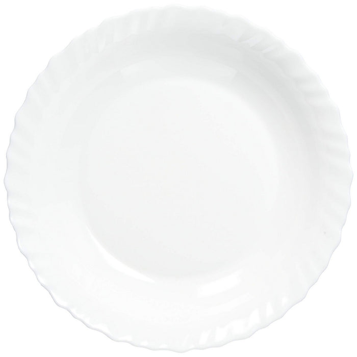 Platou pentru Servire Luminarc Feston 28 cm Alb Sticlă