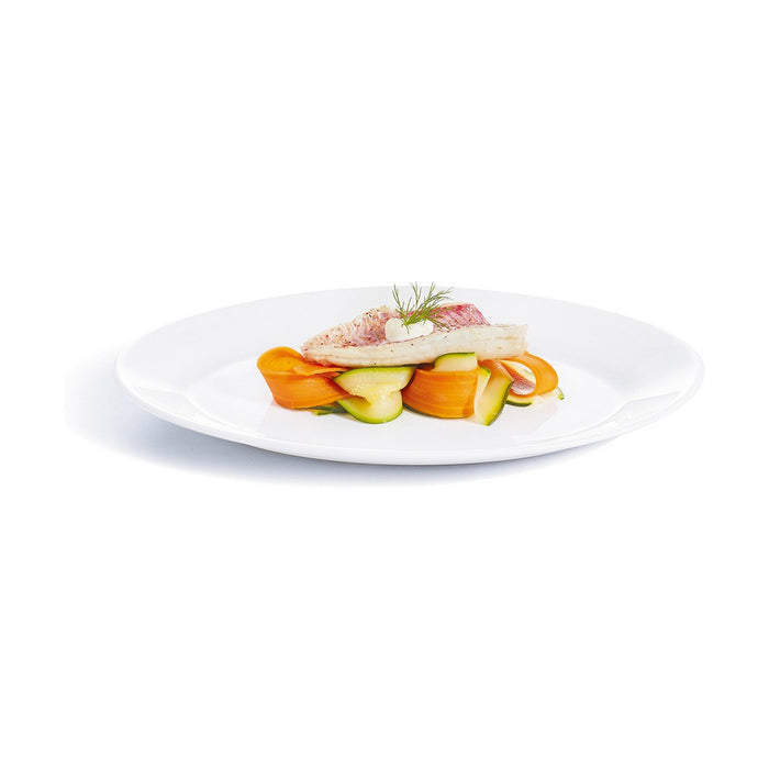 Tavă Arcoroc Alb Sticlă (6 uds) ( Ø 29 cm)
