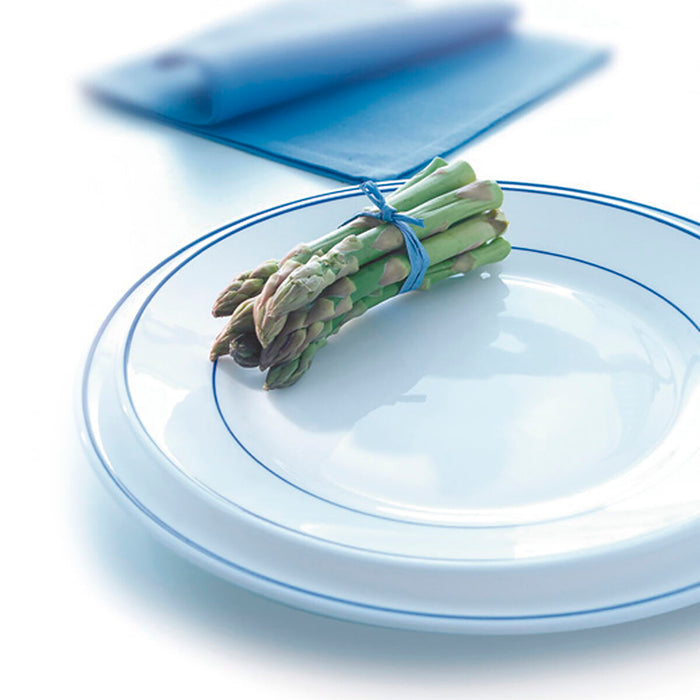 Set de farfurii Arcoroc Rest. F/azul Desert Bicolor Sticlă 19,5 cm