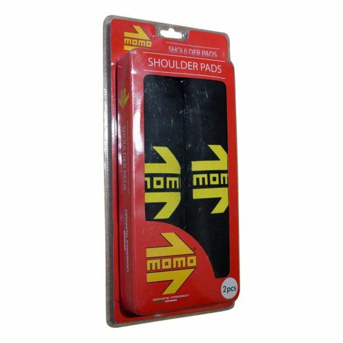 Tampoane pentru centurile de siguranță Momo SHP001B (2 uds) Negru