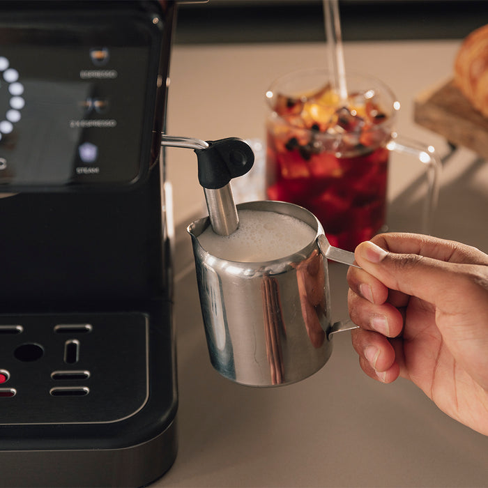 Espressor Cecotec Power Espresso Touch ColdBrew, 20 bar, rezervor 1,5 l, negru