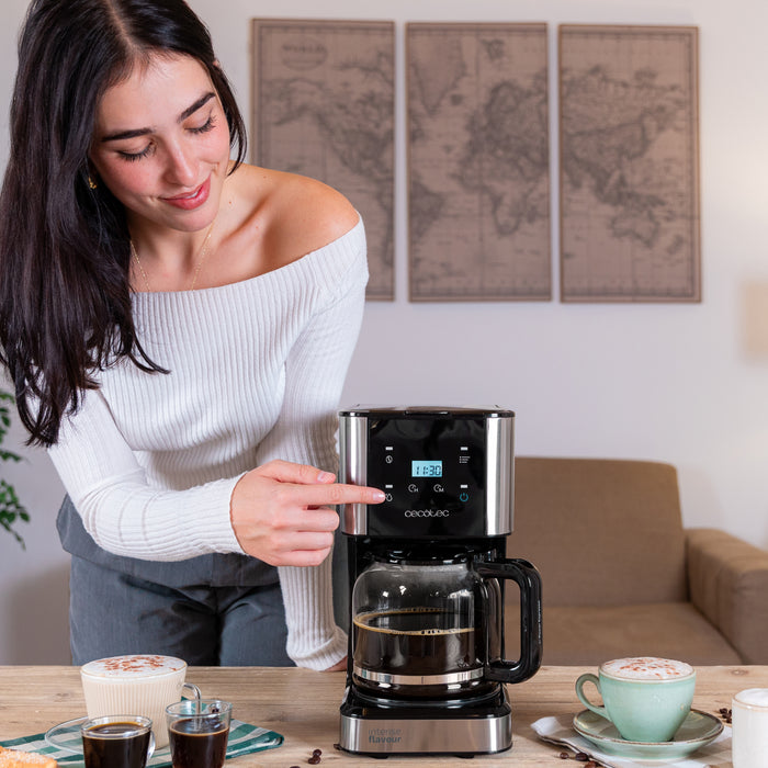 Cafetieră cu picurare Cecotec Coffee 66 Drop & Touch, 1,5 l, 950 W, până la 12 cești