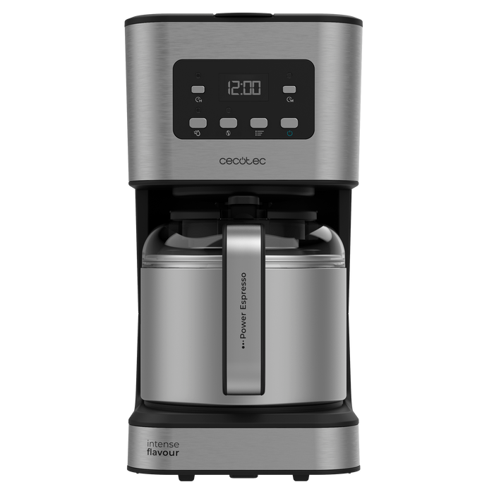 Cafetieră cu picurare Cecotec Coffee 66 Drop & Thermo Time, 1,2 l, 950 W, 10 cești, inox