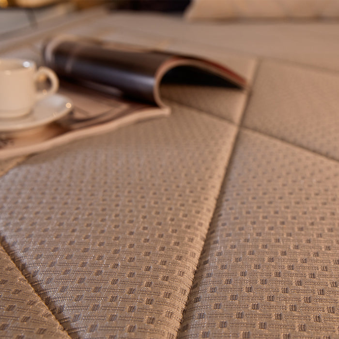 Saltea hibridă Cecotec Flow Select Breath 135x190, 135 × 190 cm, arcuri împachetate cu 7 zone, spumă viscoelastică