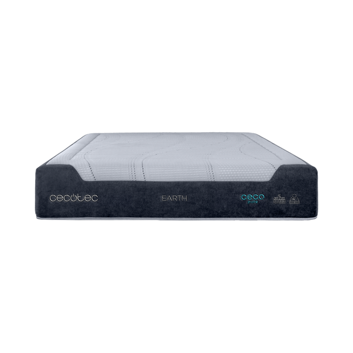 Saltea hibridă cu arcuri pocket Cecotec Flow Select Earth 80x190, 80 × 190 cm, 5 zone