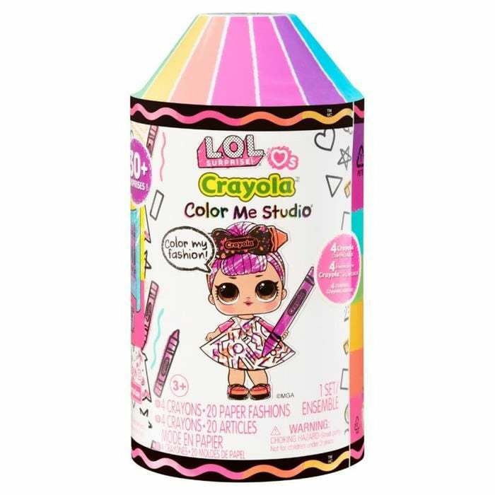Păpușă LOL Surprise! Loves CRAYOLA Color Me Studio