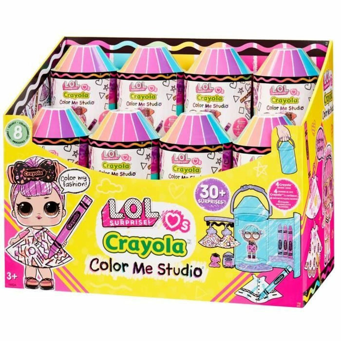 Păpușă LOL Surprise! Loves CRAYOLA Color Me Studio