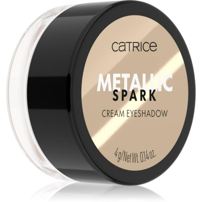 Fard de ochi cremos Catrice Metallic Spark, strălucitor, nuanța 010 Champagne Chic, 4 g