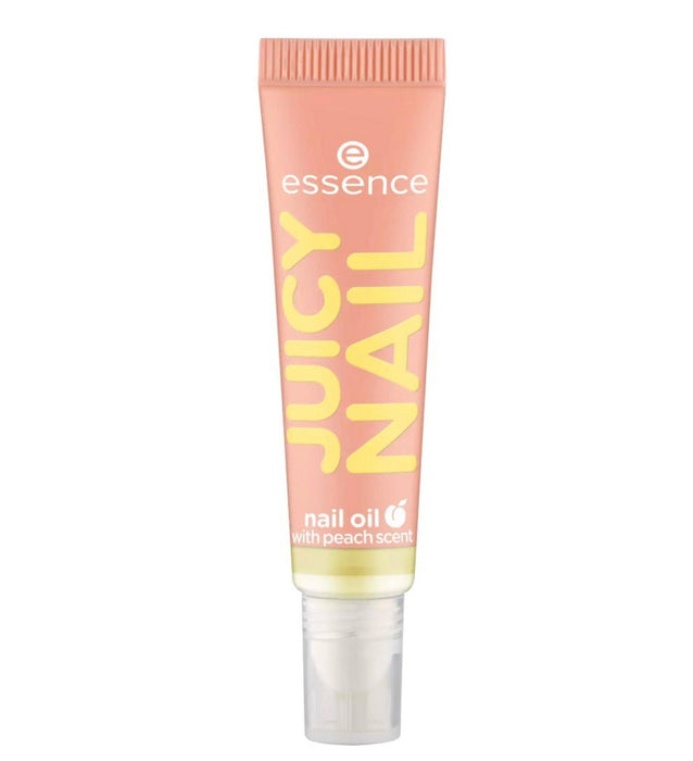 Ulei pentru unghii Essence Juicy Nail, hidratant, transparent, cu parfum de piersică, 11 ml