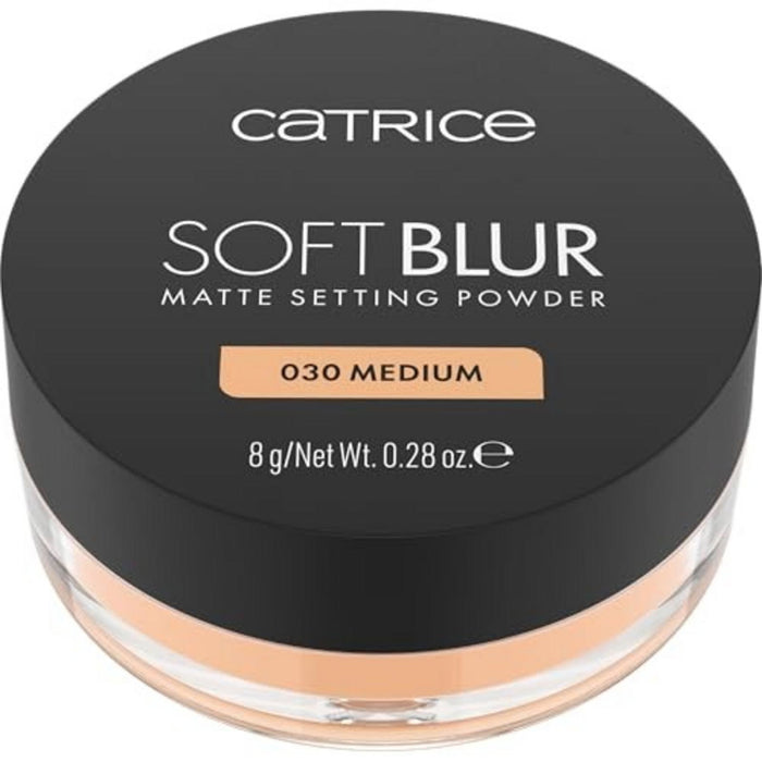 Pudră liberă de fixare Catrice Soft Blur, mată, nuanța 030 Medium, 8 g