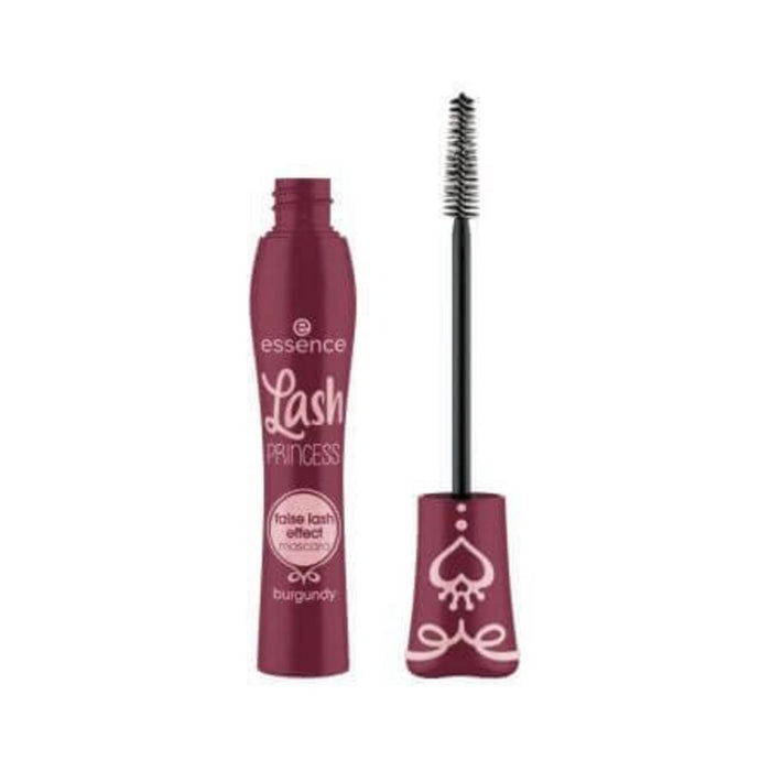 Mascara Essence Lash Princess, efect de gene false, burgundia, 12 ml