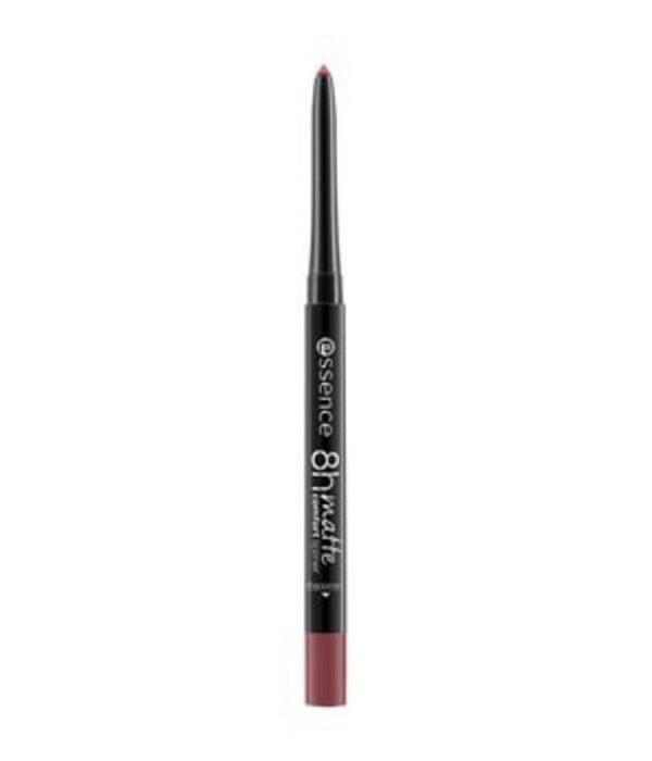 Creion de buze Essence 8H Matte Comfort, nuanța 19 Burgundy Bestie, 0,3 g