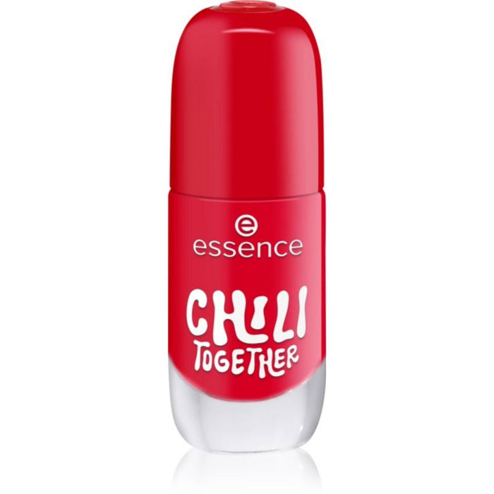 Lac de unghii Essence Chilli Together, efect gel, roșu, 8 ml