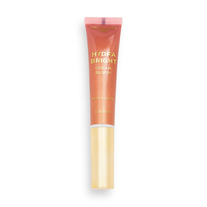 Fard de obraz cremă Revolution Pro Hydra Bright, nuanța Golden, vegan, 12 ml