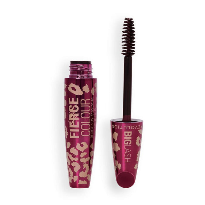 Mascara Makeup Revolution Big Lash Fierce, volum, nuanța Burgundia, 9 g