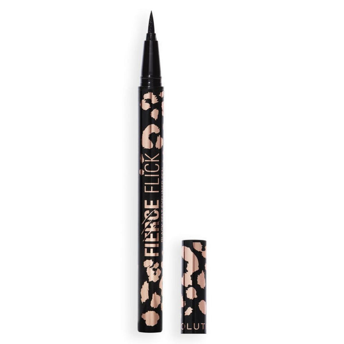 Tuș de ochi lichid Makeup Revolution Fierce Eyeliner, negru, 0,5 ml