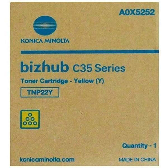 Toner Konica Minolta TNP-22Y Galben Galben/Negru