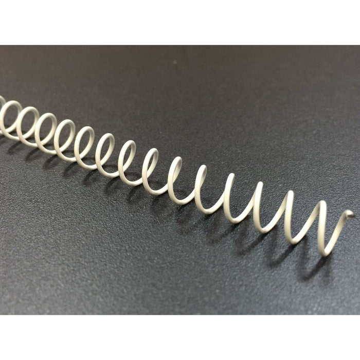 Spirale de legare Fellowes 100 Unități Alb Metal Ø 8 mm