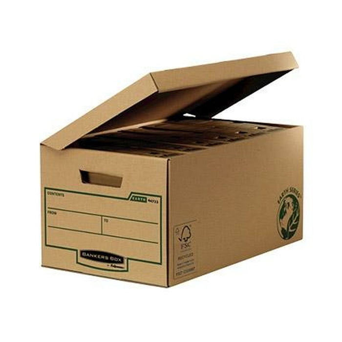 Dosar de arhivare Fellowes MAXI Cu Capac Maro Carton Reciclat (39 x 58 x 29,3 cm)