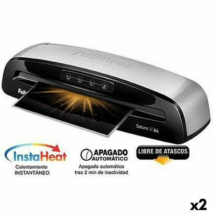 Limitator Fellowes Saturn 3i Negru/Gri