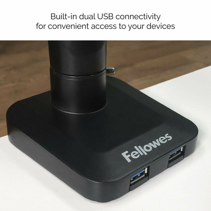 Suport de Masă pentru Ecran Fellowes 8043401 Negru 27"