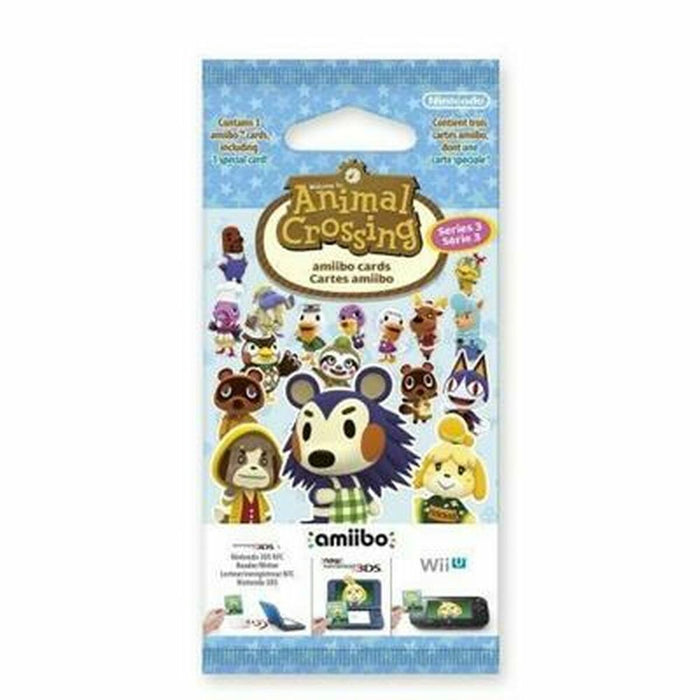 Jucărie interactivă Nintendo Animal Crossing amiibo Cards Triple Pack - Series 3 Pack 3 Piese