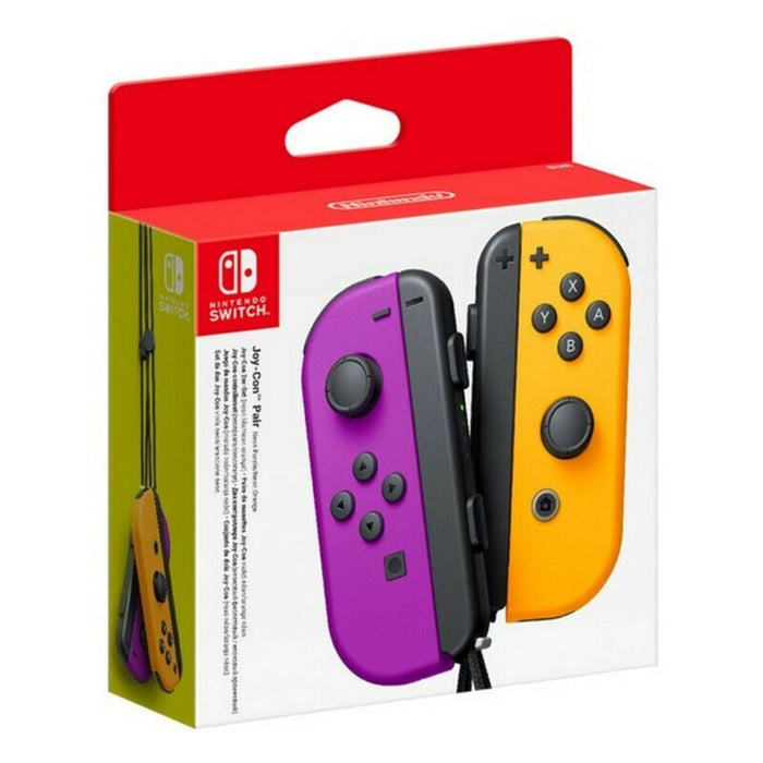 Gamepad Fără Fir Nintendo Joy-Con Mov Portocaliu