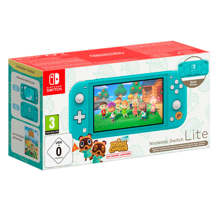 Nintendo Switch Lite + Animal Crossing Nintendo Turquoise