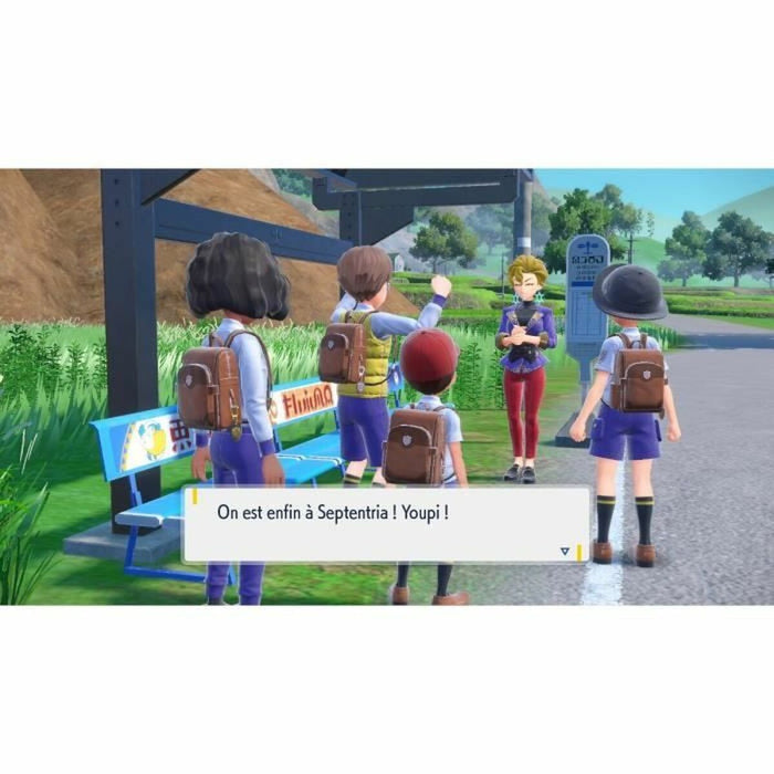 Joc video pentru Switch Pokémon Violet + The Hidden Treasure of Area Zero (FR)