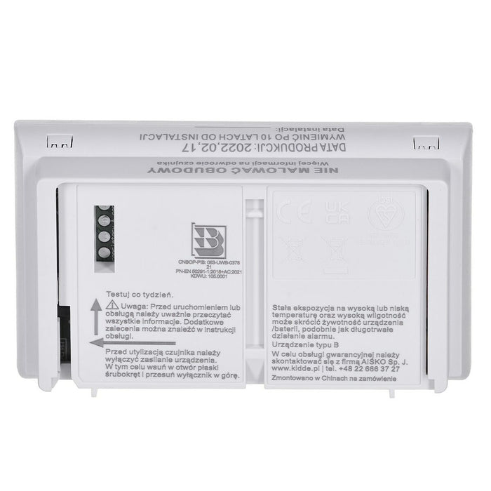 Detector de monoxid de carbon Kidde K10LLDCO