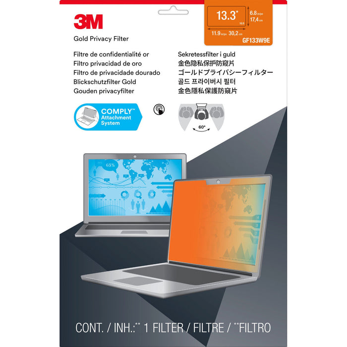 Filtru de Confidențialitate pentru Monitor 3M GF133W9E