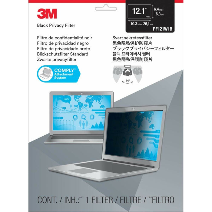 Filtru de Confidențialitate pentru Monitor 3M PF121W1B