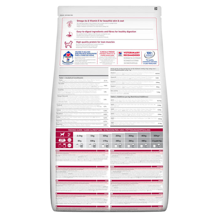 Nutreț Hill's Science Plan Canine Adult Medium Adult Pui 14 Kg
