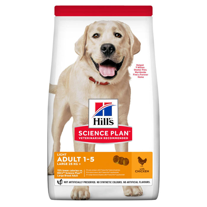 Nutreț Hill's Science Plan Canine Adult Light 14 Kg Adult Pui 20-40 Kg